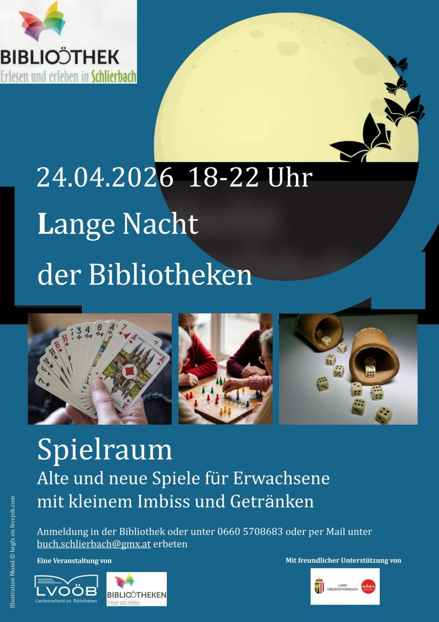 Lange Nacht der Bibliotheken